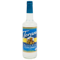 Torani 750 mL Sugar Free Coconut Flavoring Syrup