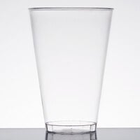 Fineline Savvi Serve 414-CL 14 oz. Tall Clear Hard Plastic Tumbler - 500/Case