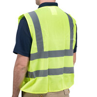 Cordova Lime Class 2 High Visibility 5 Point Breakaway Safety Vest - XXL