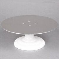 12 Aluminum Revolving Cake Decorating Stand With Cast Iron Base & Silicone  Bottom in Turntables & Decorating Stands from Simplex Trading