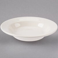 Homer Laughlin by Steelite International HL25300 12.75 oz. Ivory (American White) Rolled Edge China Soup Bowl - 24/Case