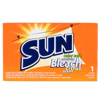 2 oz. Sun Color Safe Bleach Powder Packet for Coin Vending Machine - 100/Case