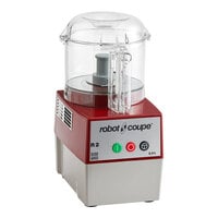 Robot Coupe R2BCLR 3 Qt. / 3 Liter Clear Batch Bowl Food Processor - 1 hp