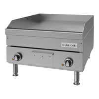 Garland E24-24G 24" Heavy-Duty Electric Countertop Griddle - 208V, 3 Phase, 8 kW