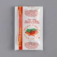 Hot Sauce 3 Gram Portion Packet - 200/Case