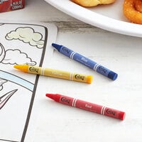 Choice 3 Pack Kids' Restaurant Crayons in Cello Wrap - 100/Pack