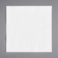 Choice 16 inch x 16 inch WrapNap White 1/4 Fold 2-Ply Dinner Napkin - 250/Pack