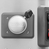 Hobart Legacy+ HL400-4 40 Qt. Planetary Floor Mixer with Guard - 240V, 1 1/2 hp