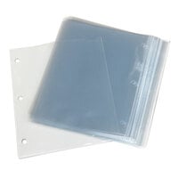 Avery® 74203 8 1/2 inch x 11 inch Diamond Clear Heavy Weight Page Size Top-Load Sheet Protector, Letter - 50/Box