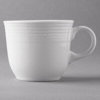 Syracuse China 911196015 Repetition 8 oz. Aluma White Porcelain Tea Cup - 36/Case