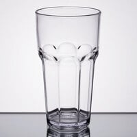 Carlisle 582207 Louis 22 oz. Clear SAN Plastic Tumbler - 24/Case