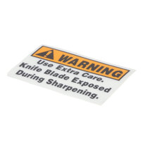 Globe 967-2 Sharpener Cover Warning