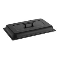 Sterno 70225 Chalkboard Chafer Lid with Black Matte Finish