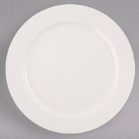 Libbey 951250310 Flint Frama 9" Ivory (American White) Porcelain Plate - 12/Case