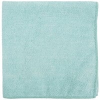 Carlisle 3633409 16 inch x 16 inch Green Terry Microfiber Cleaning Cloth
