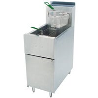 Dean SR52G Liquid Propane Super Runner Floor Fryer 35-50 lb.