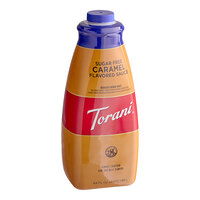 Torani 64 fl. oz. Sugar-Free Caramel Flavoring Sauce