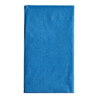 Hoffmaster Marina Blue 15" x 17" 2-Ply Paper Dinner Napkin - 1000/Case
