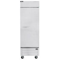 Beverage-Air HBR23HC-1 Horizon Series 27" Bottom Mounted Solid Door Reach-In Refrigerator with LED Lighting