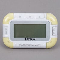 Taylor 5862 Digital 4 Channel 100 Hour Kitchen Timer with Clock