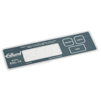 Edlund D042 Control Decal for EDL-10 Digital Scale