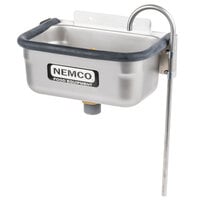 Nemco 77316-10A 10 3/8 inch Ice Cream Dipper Well and Faucet Set
