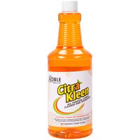 Noble Chemical CitraKleen 1 Qt. (32 oz.) All Purpose Citrus Cleaner & Degreaser - 12/Case