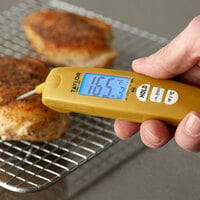 CDN INTP662 ProAccurate HACCP Digital Laser Infrared Thermometer with  Folding Thermocouple Probe