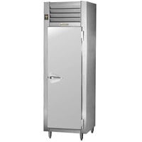 Traulsen RLT132DUT-FHS Stainless Steel 17.7 Cu. Ft. One-Section Solid Door Narrow Reach In Freezer - Specification Line