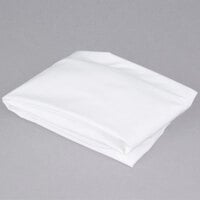 L.A. Baby 100% White Cotton 24 inch x 38 inch Fitted Crib Sheet
