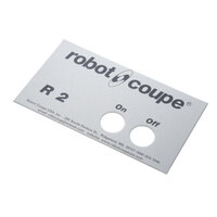 Robot Coupe 400538 Name Plate