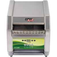 APW Wyott ECO-4000 QST 500E 10 inch Wide Conveyor Toaster with 1 1/2 inch Opening and Electronic Controls - 208V