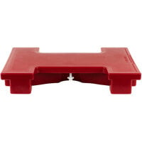 Cambro VBRC158 Hot Red Straight Connector for Versa Food Bars