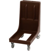 Cambro CD100H Brown Camdolly for Cambro Camcarriers and Camtainers with Handle