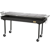 Crown Verity BM-60 72" Portable Outdoor Charbroiler Charcoal Grill