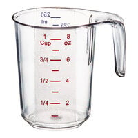 Choice 1 Cup Clear Plastic Measuring Cup