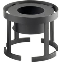 Cal-Mil 1344-10-13 Stackable 12 3/4 inch x 10 inch Black Chafer Alternative