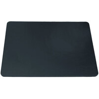 Artistic 510081 Sagamore 38 inch x 24 inch Black Desk Pad with Decorative Stitching