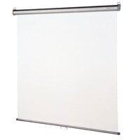 Quartet 660S 60" x 60" White Matte Wall or Ceiling Projection Screen with Black Matte Case
