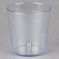 Cambro 900P2152 Colorware 9.7 oz. Clear Customizable SAN Plastic Tumbler - 24/Case