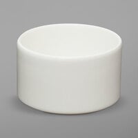 Homer Laughlin by Steelite International HL20016800 Ameriwhite Alexa 13 oz. Bright White Stackable China Bouillon Bowl - 12/Case