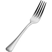 Bon Chef S505 Prism 7 1/2 inch 18/10 Stainless Steel Extra Heavy Dinner Fork - 12/Case