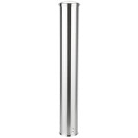 Vollrath PLC-2 Pull-Type Stainless Steel Wall Mount 6 - 10 oz. Cup Dispenser