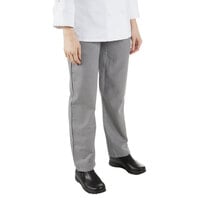 Mercer Culinary Millennia® Women's Houndstooth Cook Pants M60040HT - 1XL