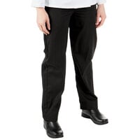 Mercer Culinary Millennia® M60060 Black Women's Cook Pants