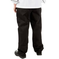 Mercer Culinary Genesis® Unisex Black Chef Pants M61060BK - 1XL