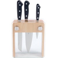 Mercer Culinary M21850 Renaissance Knife Roll Set, 7 Piece w/ 7-pocket roll