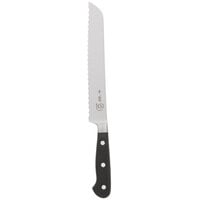 Mercer Culinary M23570 Renaissance® 8 inch Forged Riveted Bread Knife with Serrated / Wavy Edge
