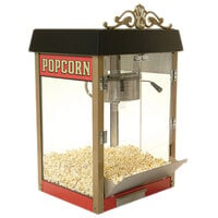 Benchmark USA 11060 Street Vendor 6 oz. Red Popcorn Machine - 120V, 1180W