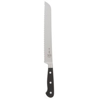 Mercer Culinary M23650 Renaissance® 9 inch Stamped Riveted Bread Knife with Wavy Edge